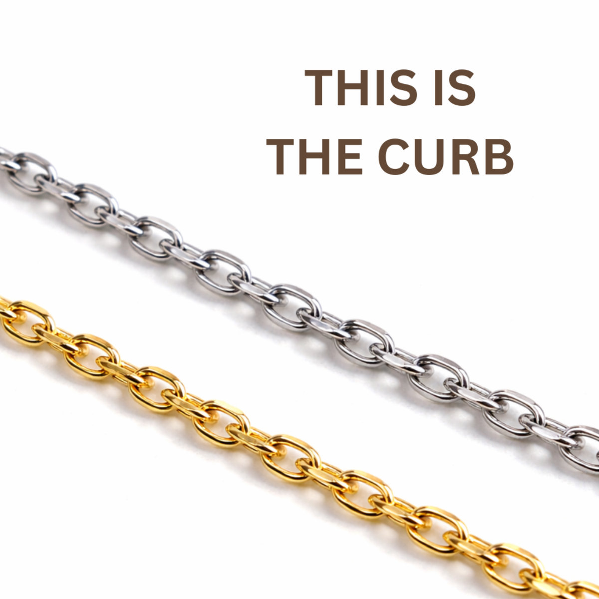Build your own | The Curb Kette in Wunschlänge