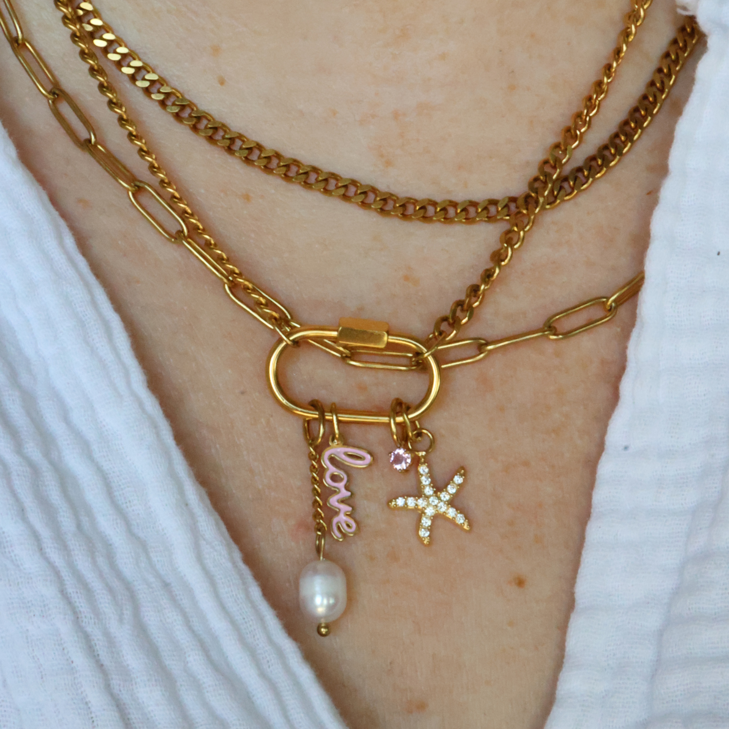 LULO love Charm | Rose Quartz