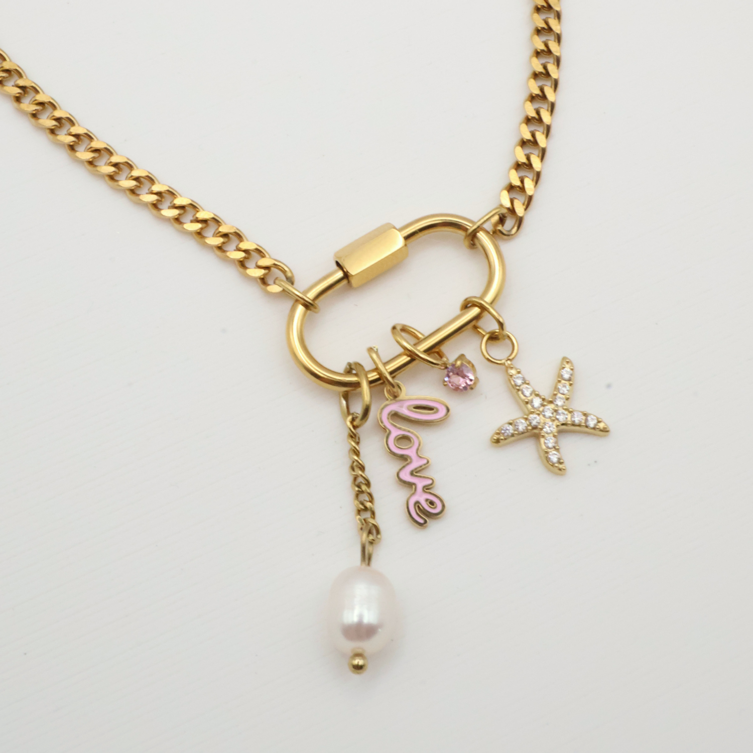 LULO love Charm | Rose Quartz