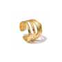 Hammered Ring | Größenverstellbar
