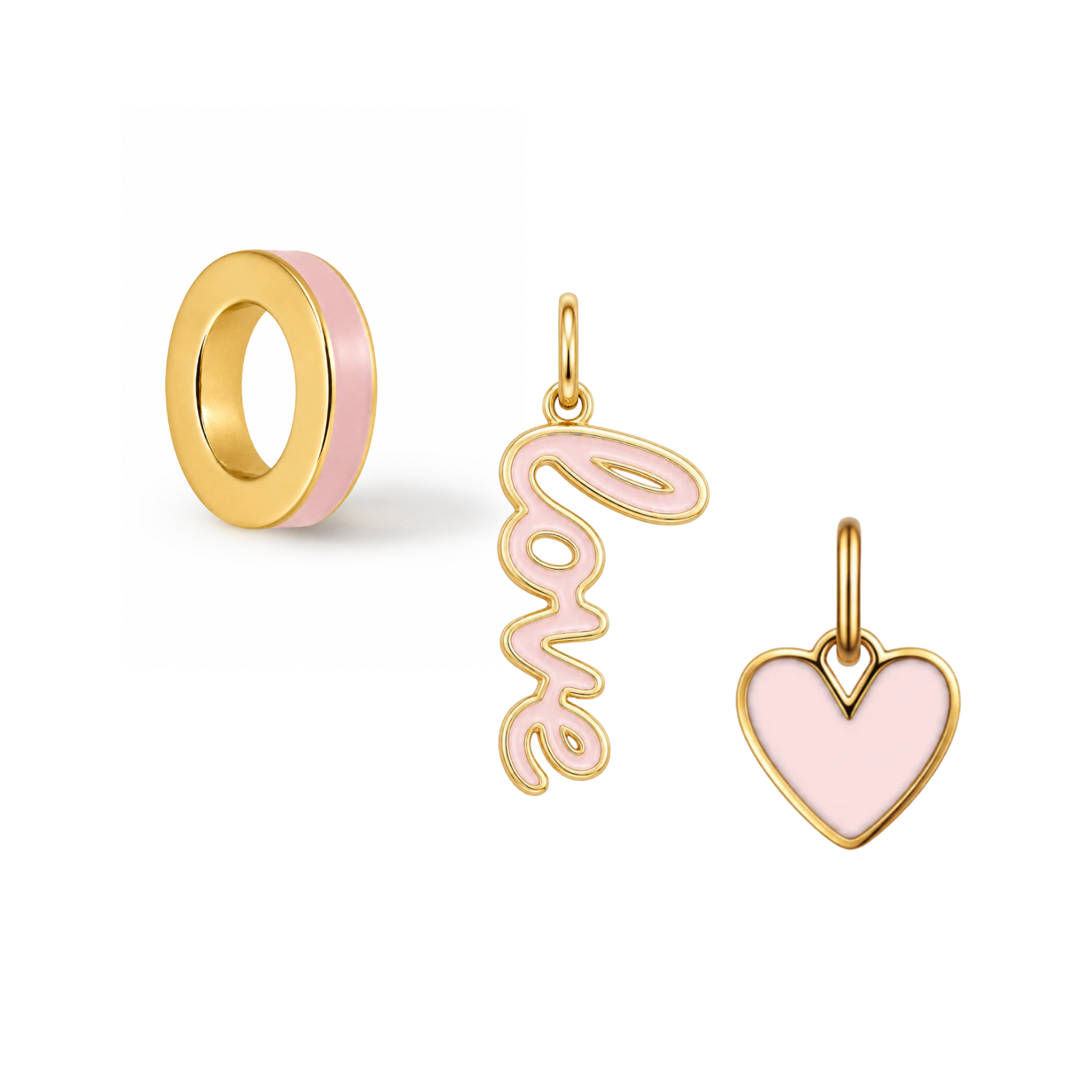 I like pink | Charm Set