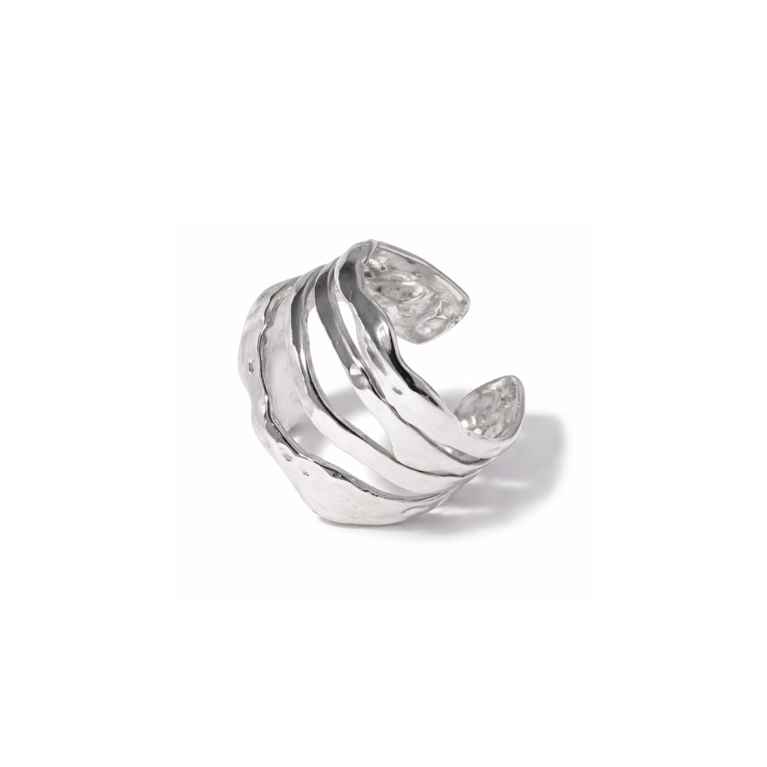 Hammered Ring | Größenverstellbar