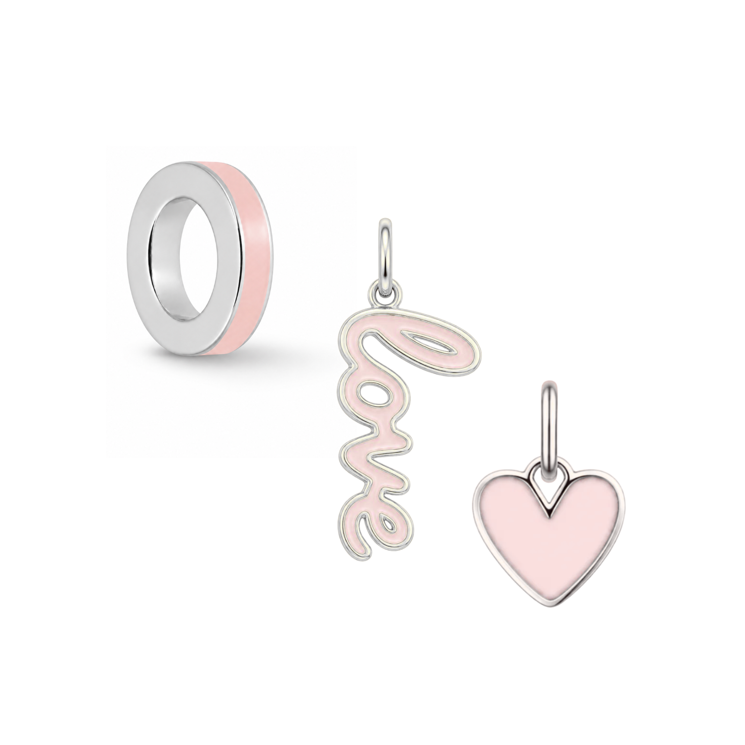 I like pink | Charm Set