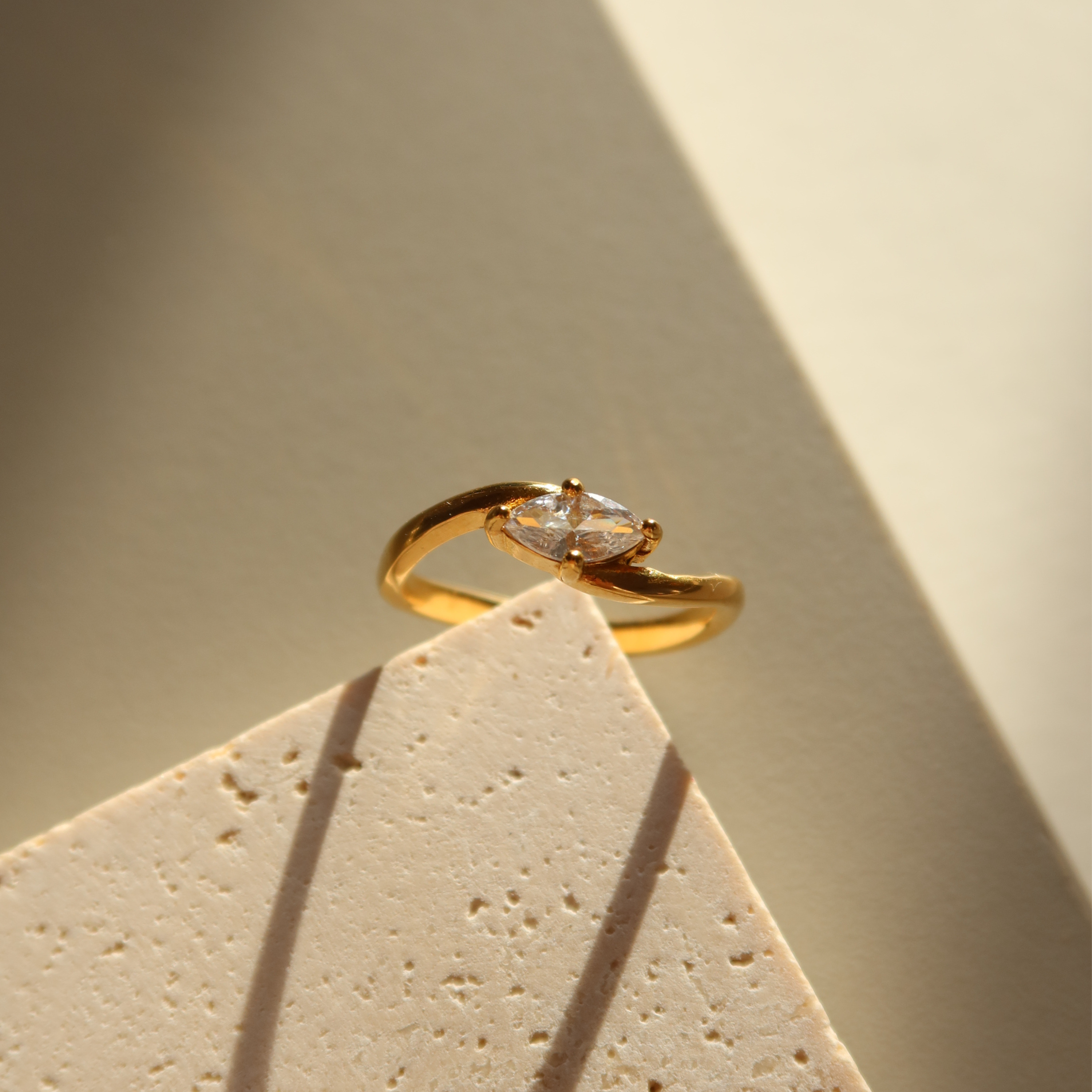 Marquise Shine Ring