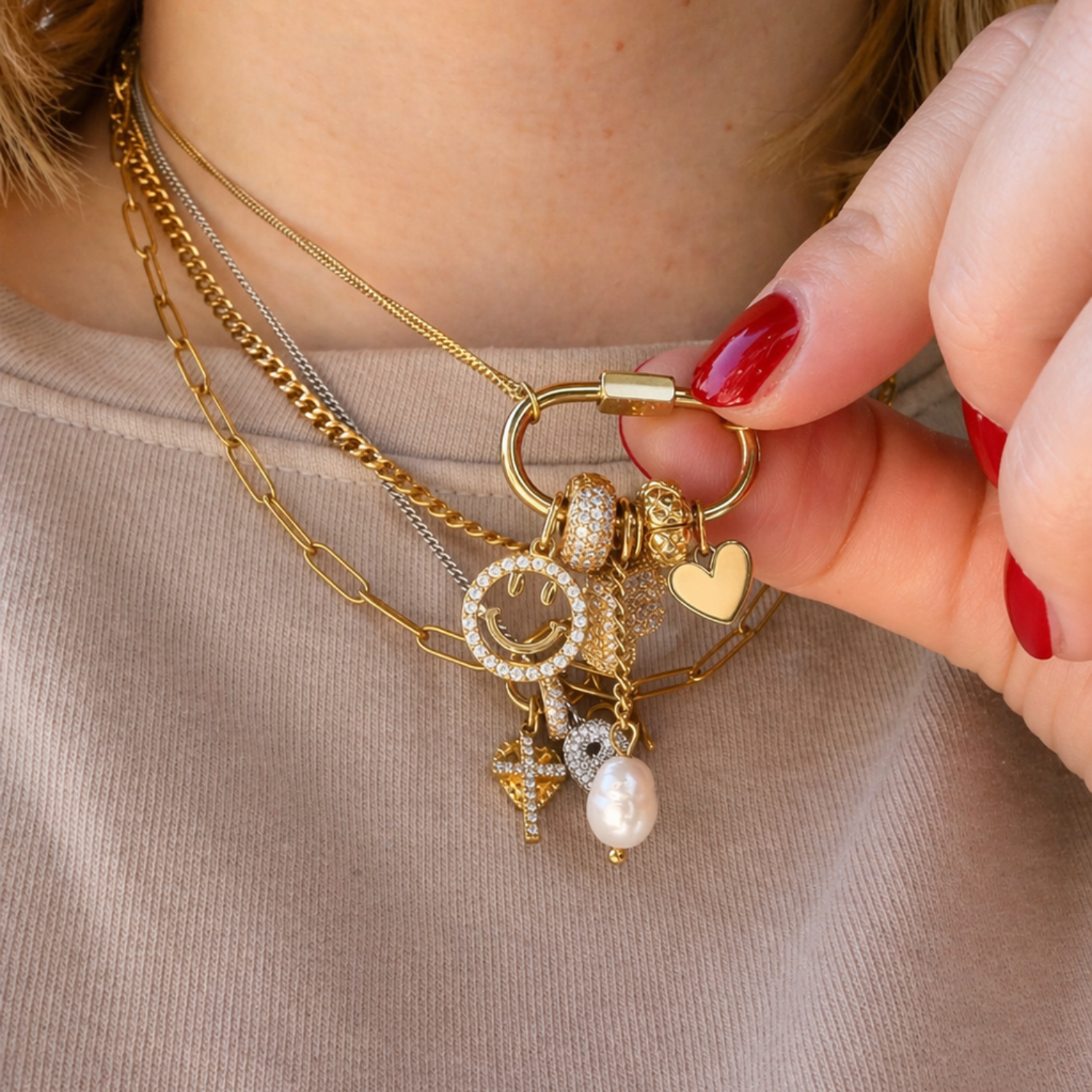 Smiley Charm