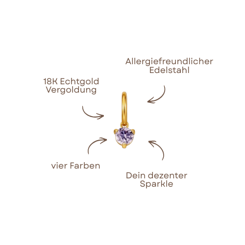 Mini Bling Charm bunt