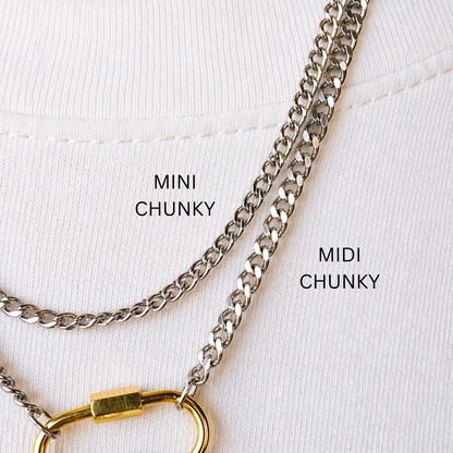 Build your own | Chunky Midi Kette in Wunschlänge