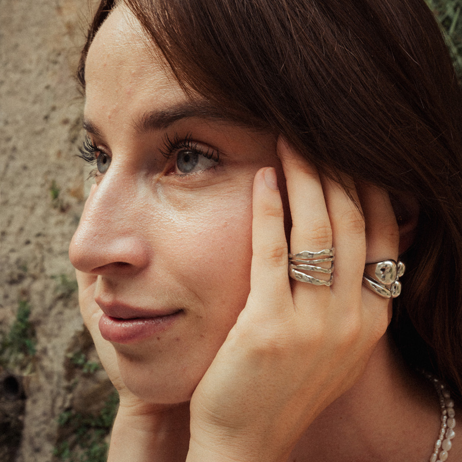 Hammered Ring | Größenverstellbar