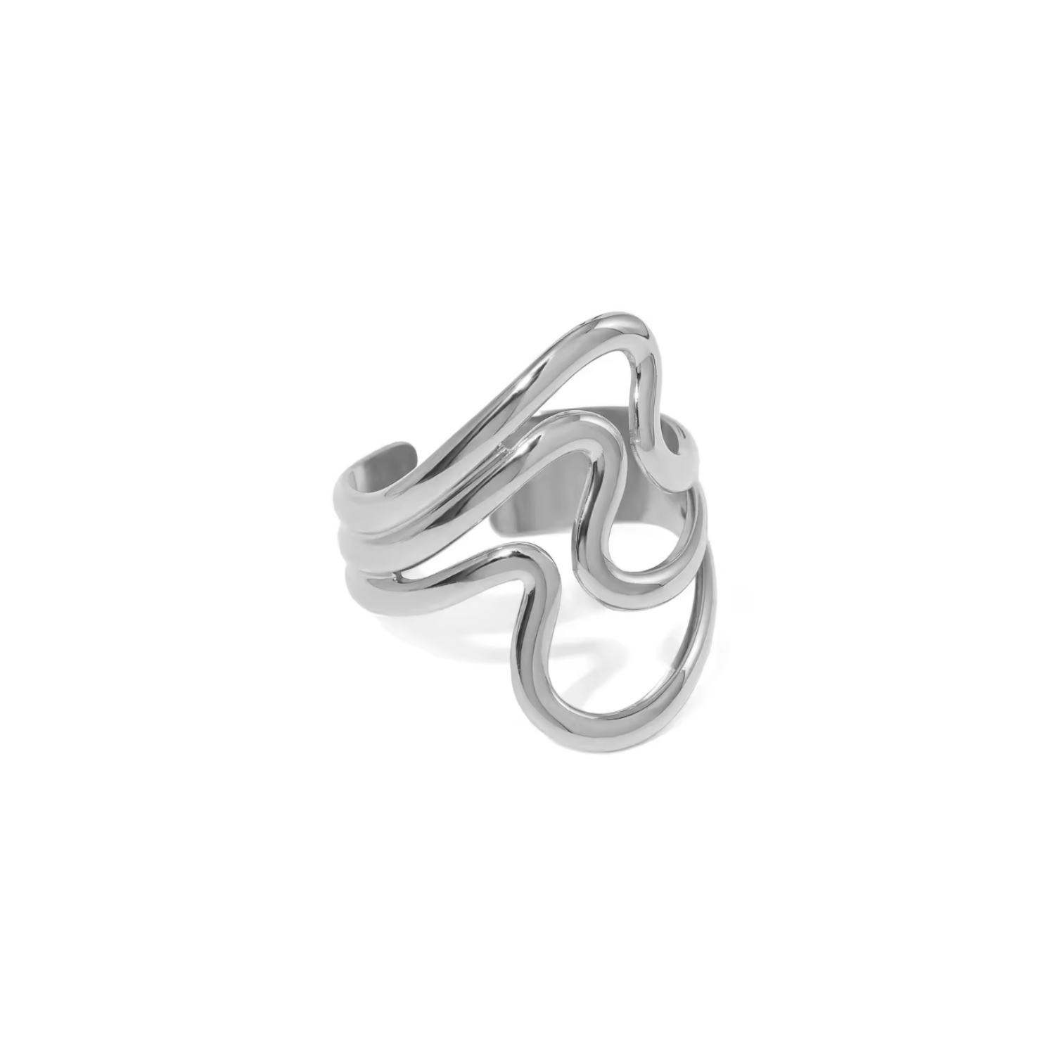 Curved Ring | Größenverstellbar