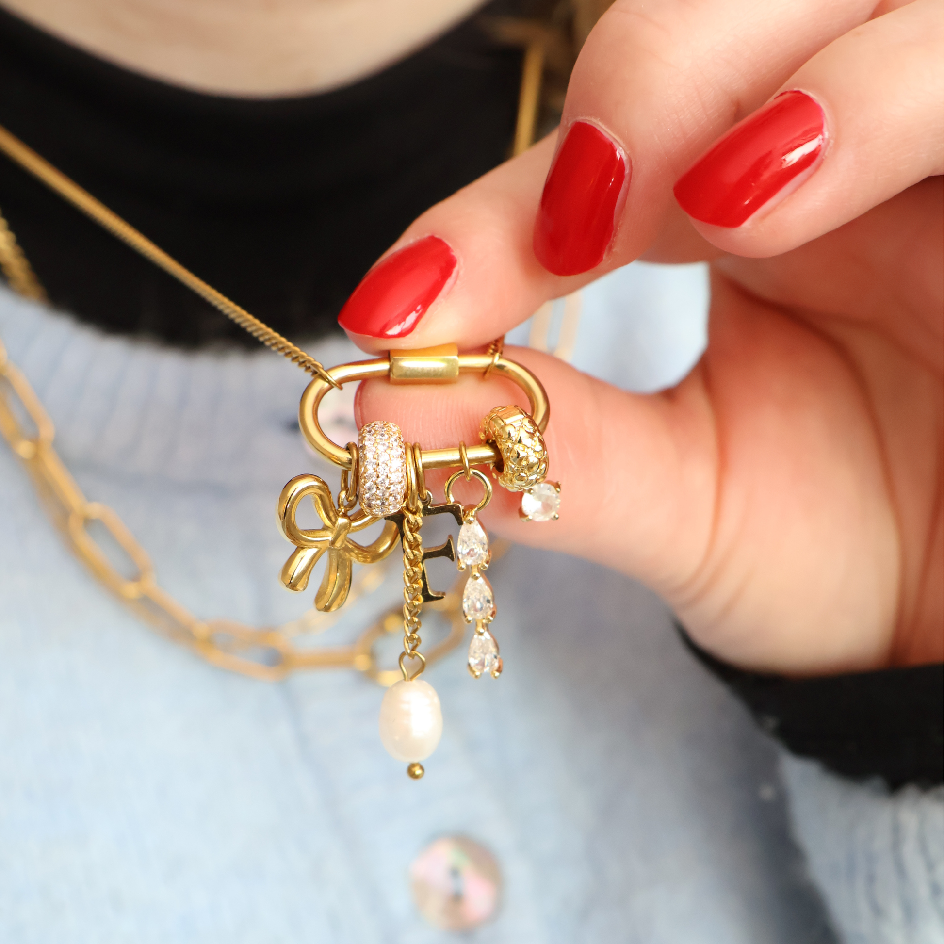 Charm Divider Bling