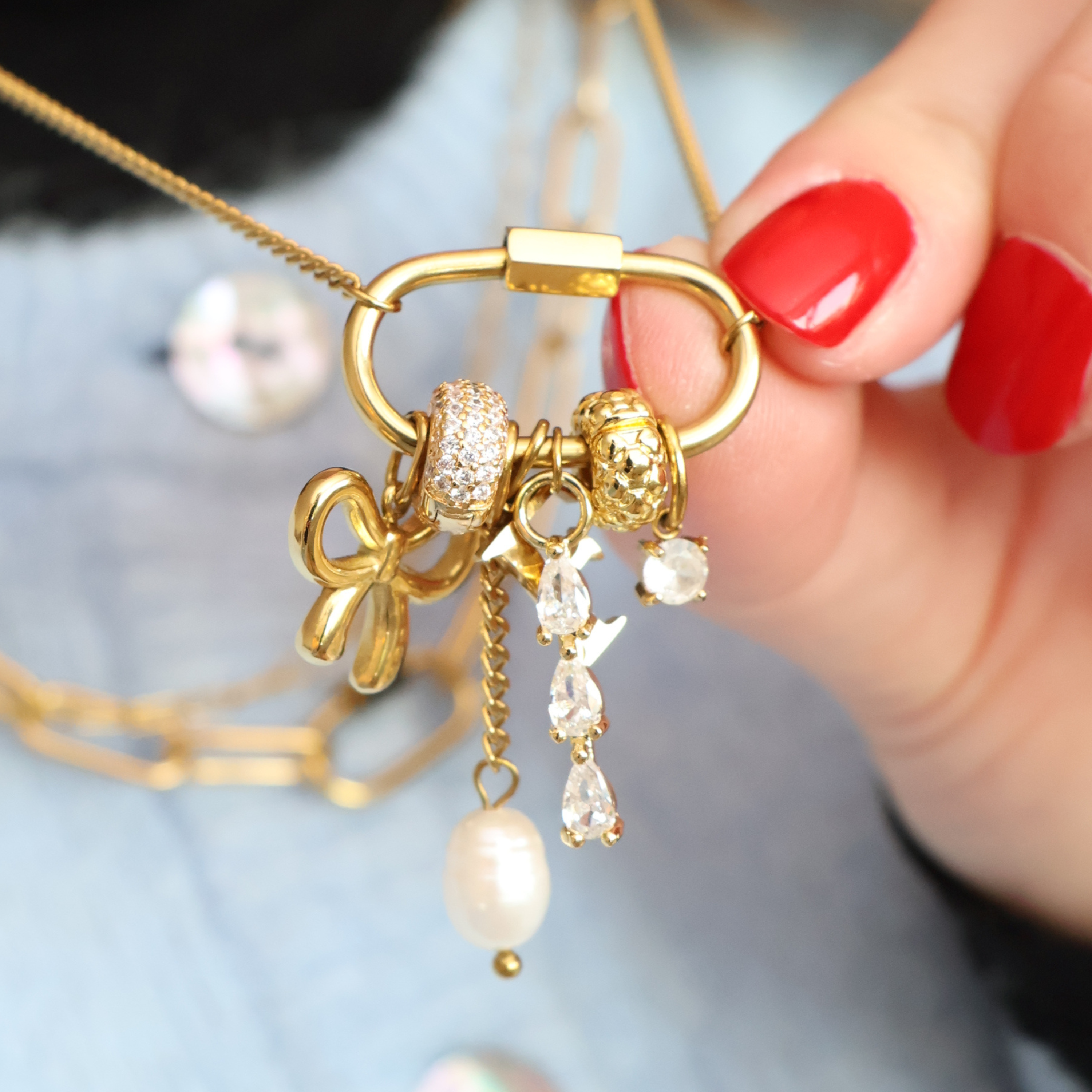 Trio Bling Charm