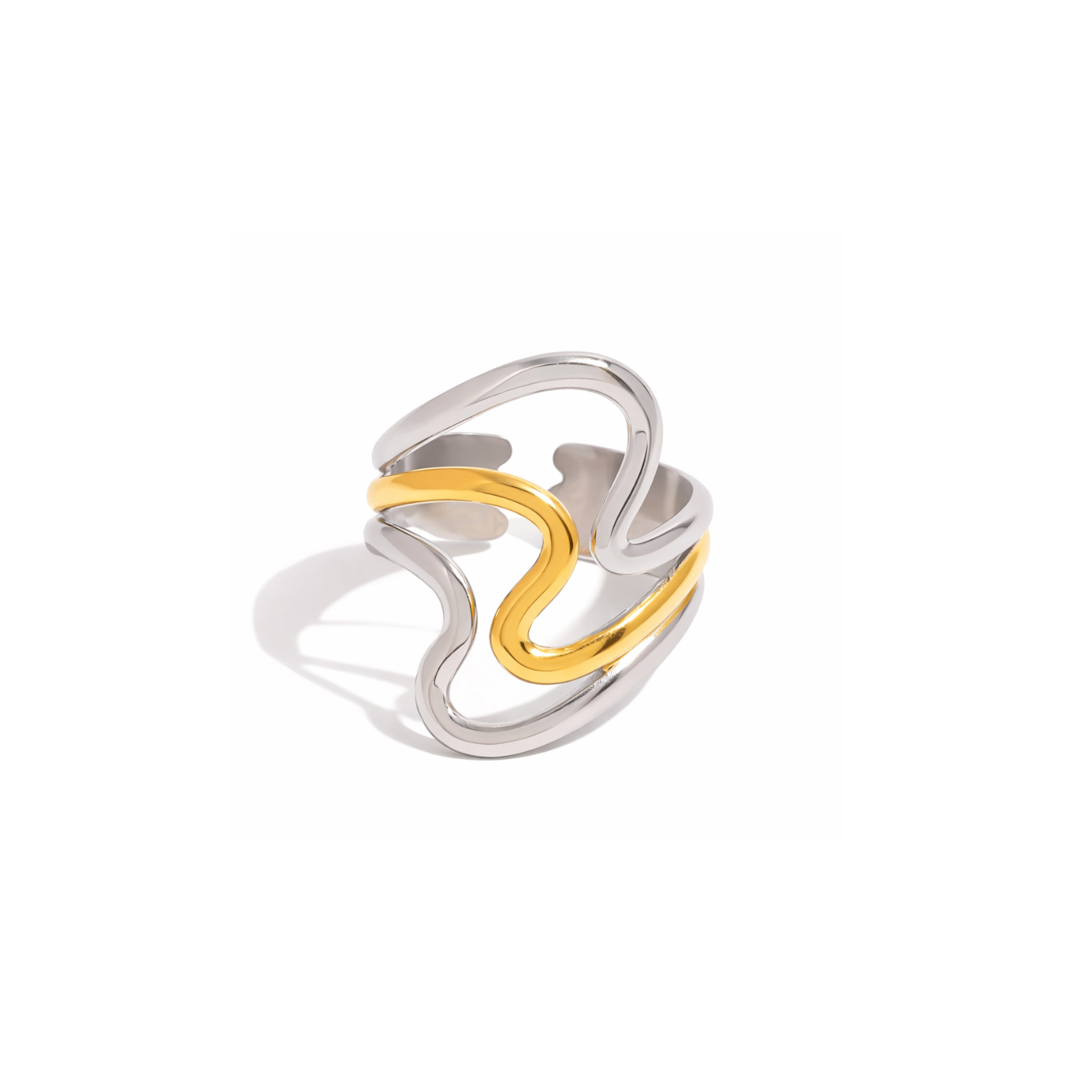 Curved Ring | Größenverstellbar
