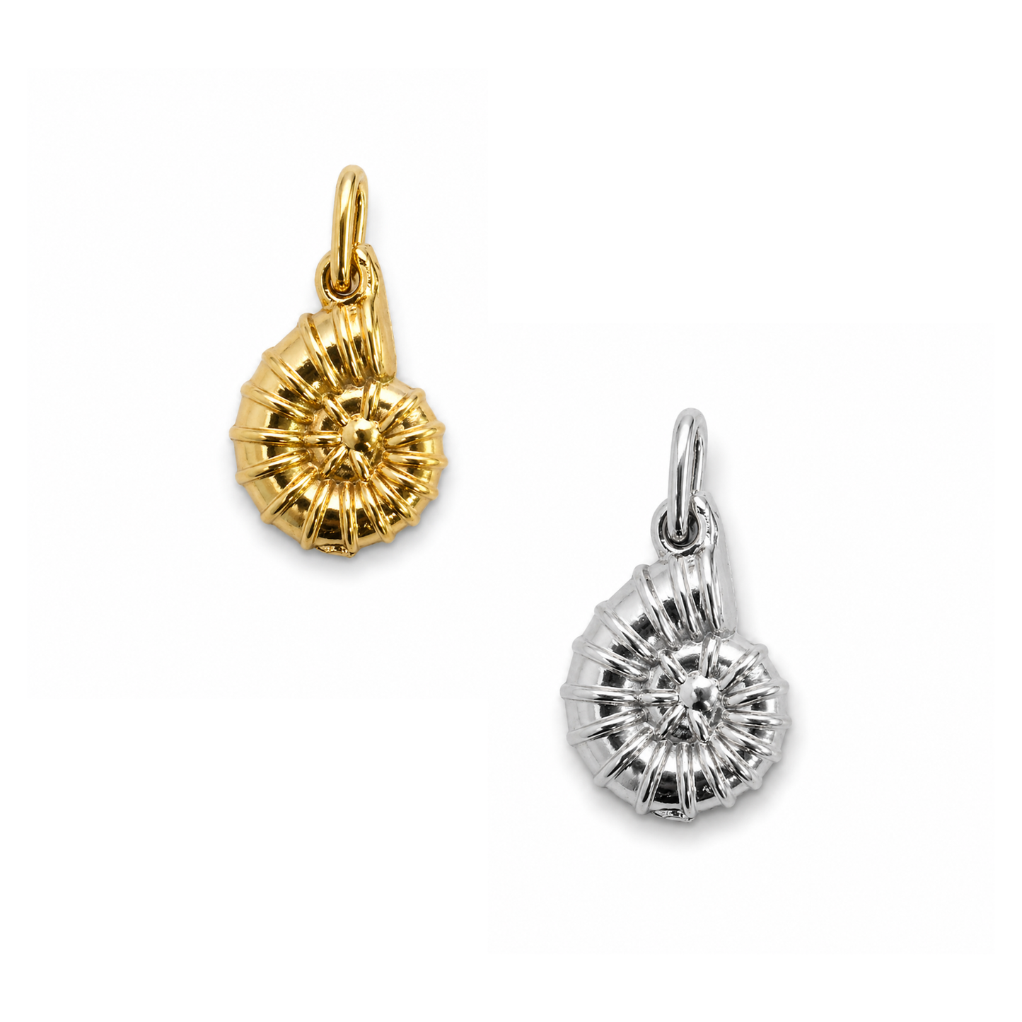 Ocean Spiral Charm
