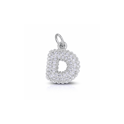 Balloon Letter Charm Glitter