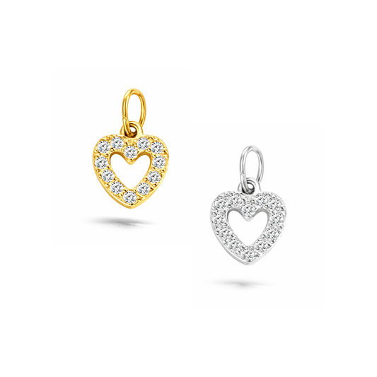 Glimmer Heart Charm