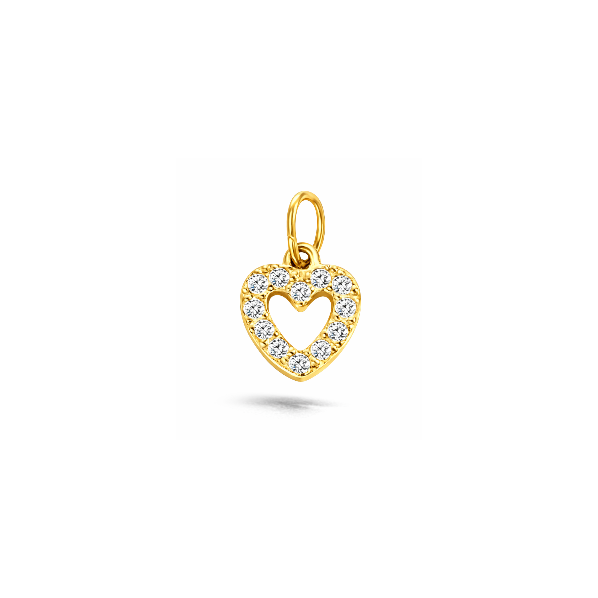 Glimmer Heart Charm