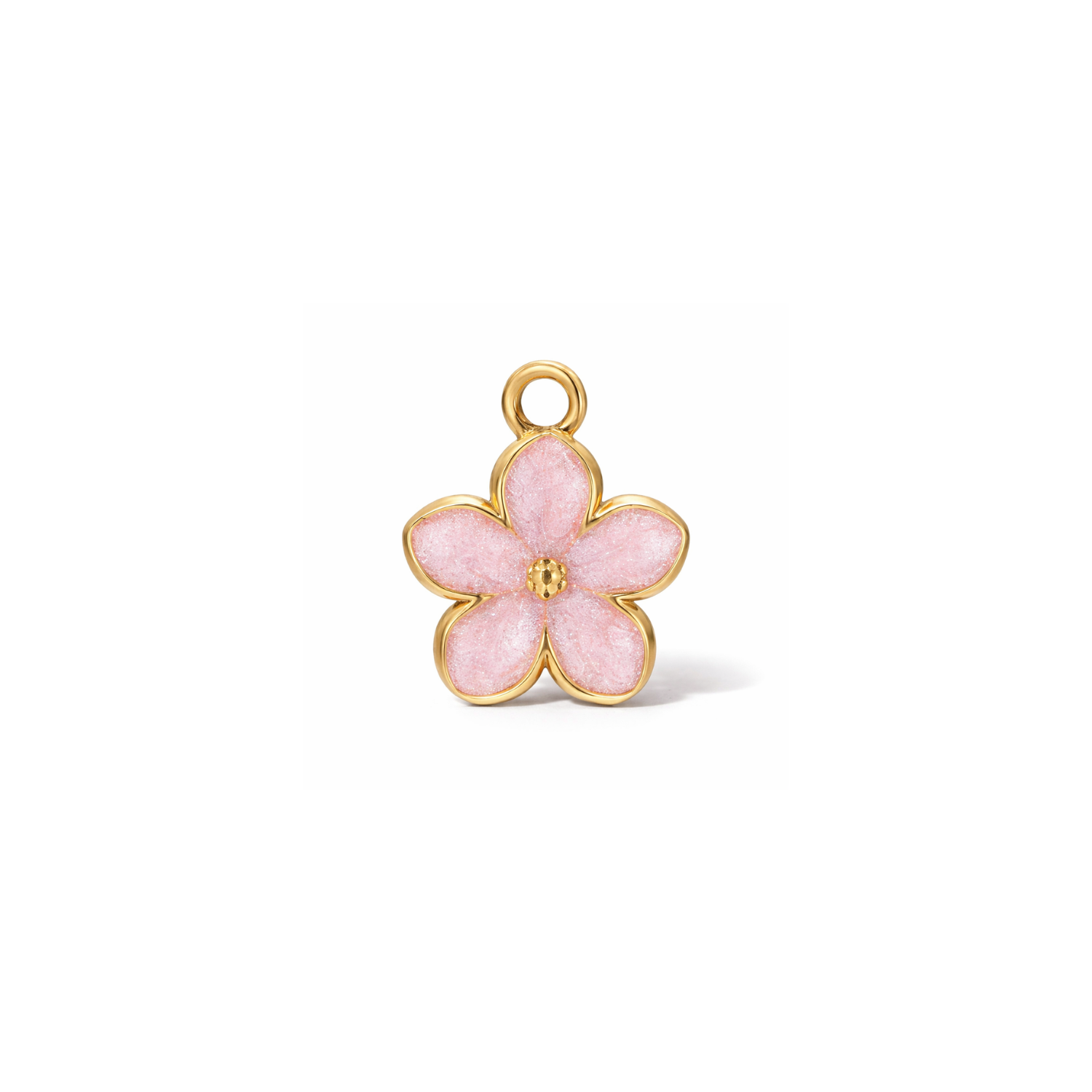 Rosa Blümchen Charm