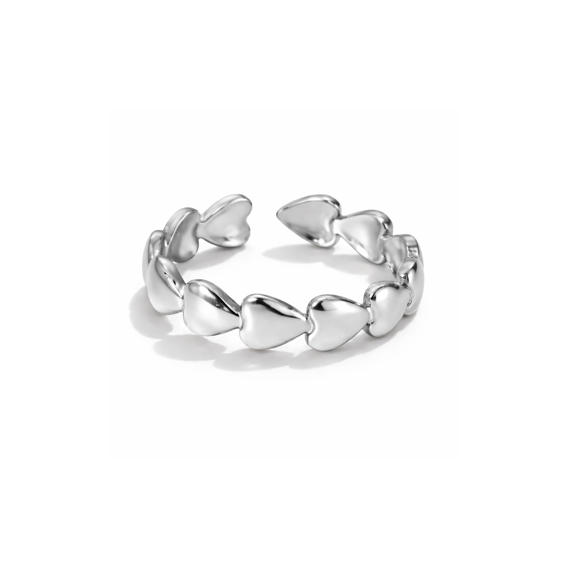 Open Heart Ring | Größenverstellbar