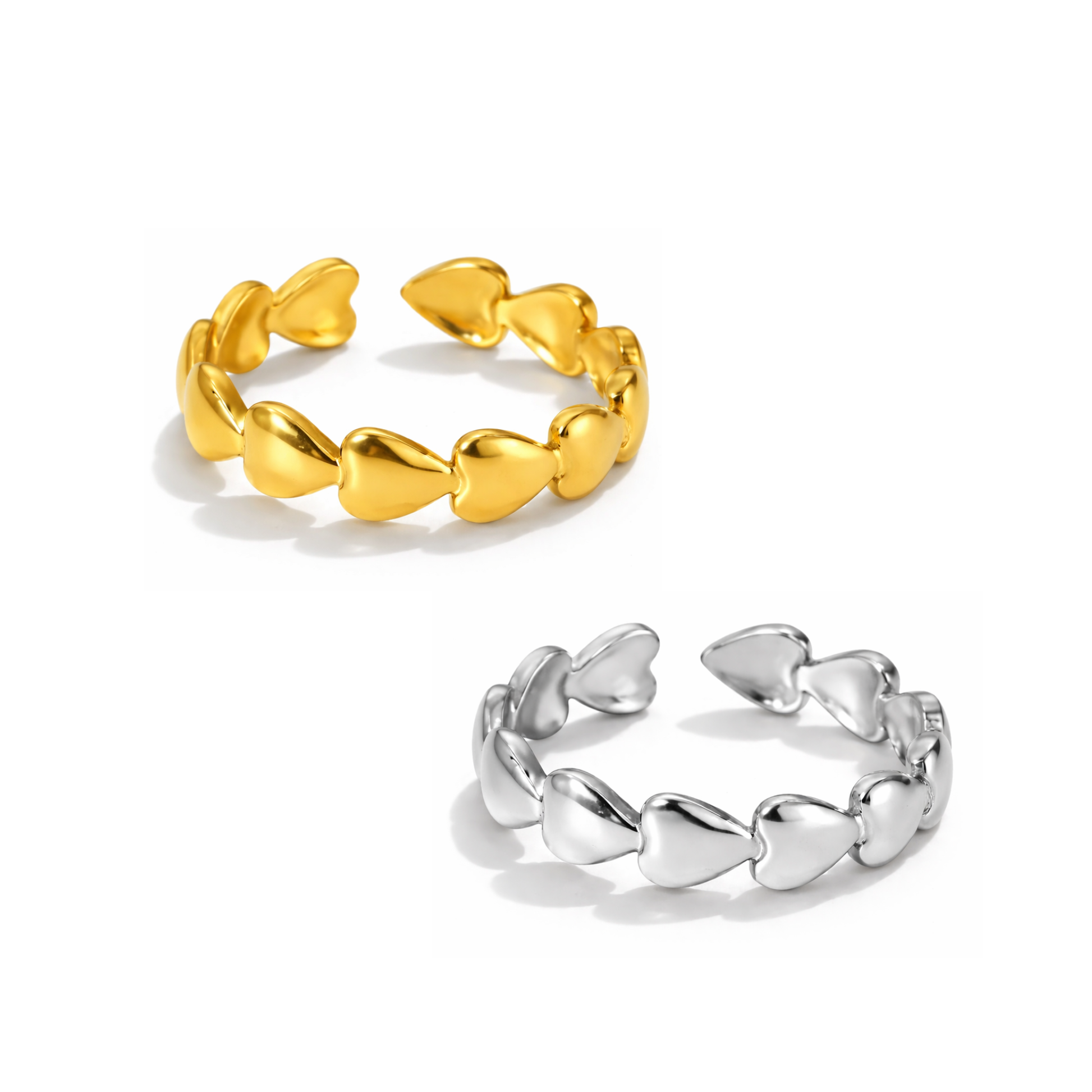 Open Heart Ring | Größenverstellbar