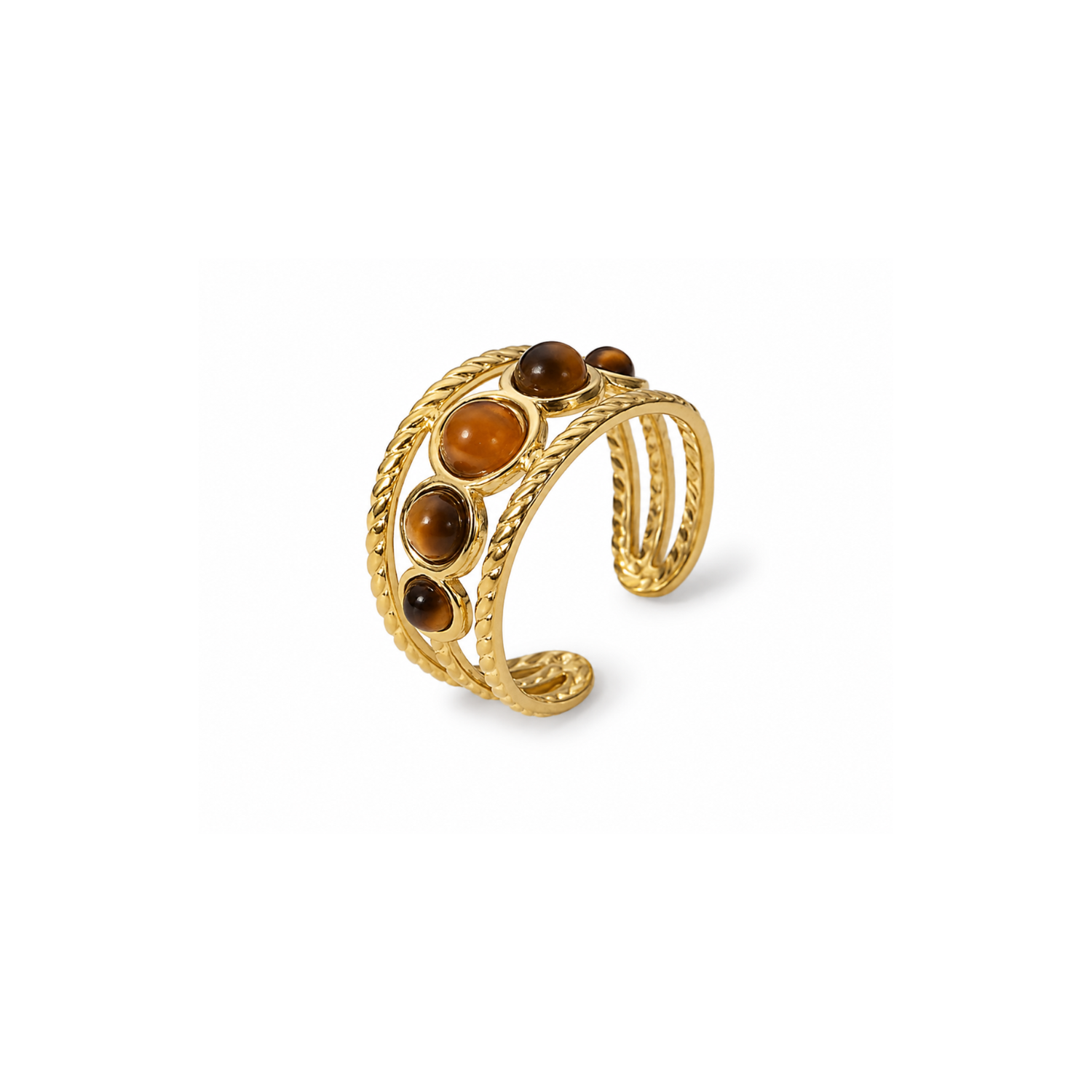 ENDLESS SUMMER | Cateye Ringe größenverstellbar