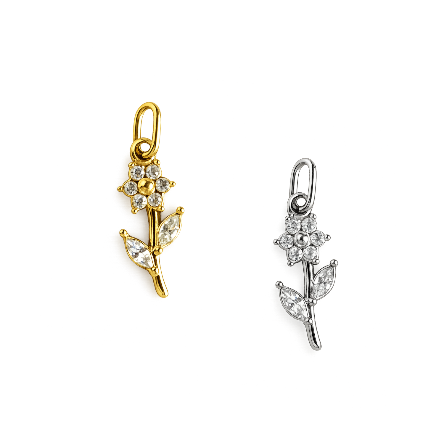 Daisy Drop Charm
