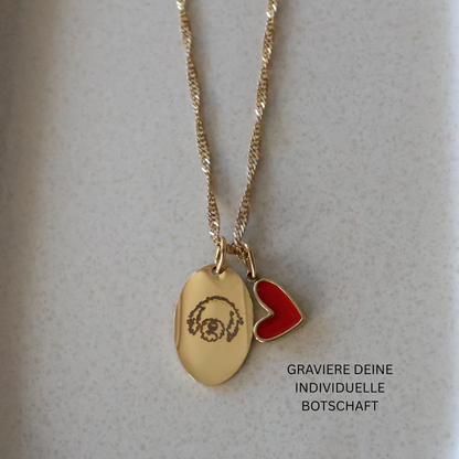 Gravur Charm | beidseitig