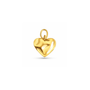 Hammered Heart Charm