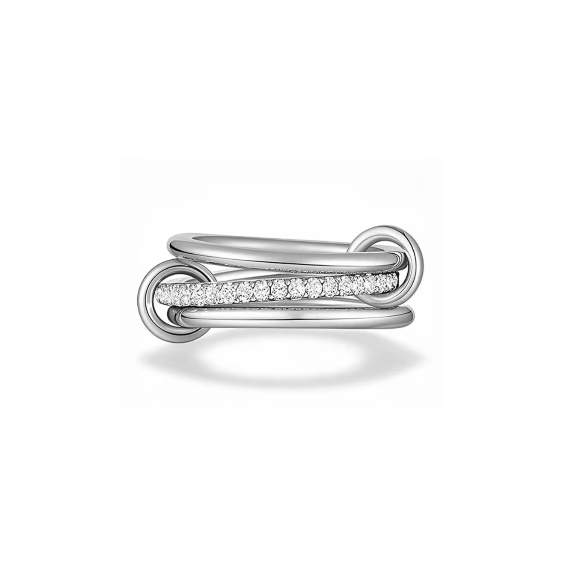 Chain Ring Glitter