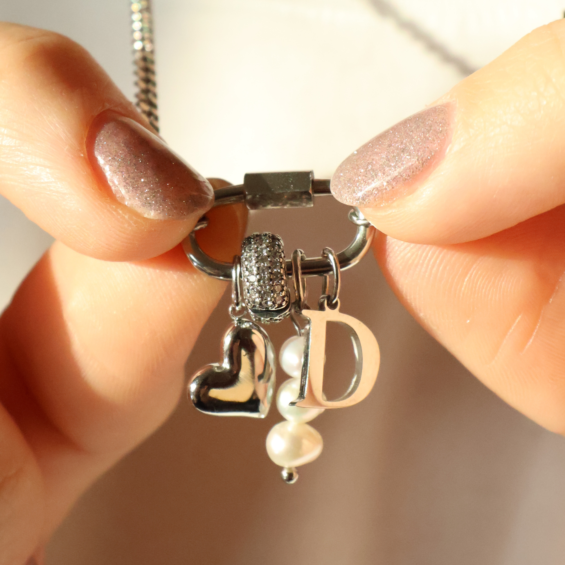 Letter Charm Big