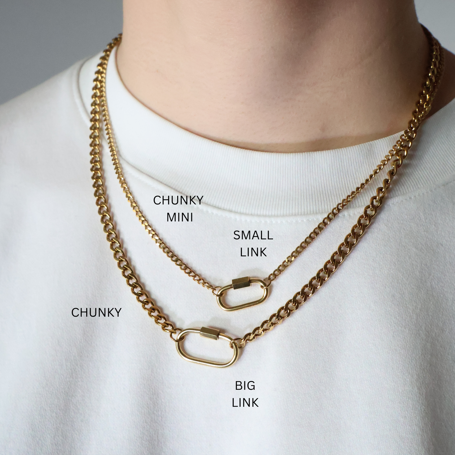 Build your own | Mini Chunky Kette in Wunschlänge