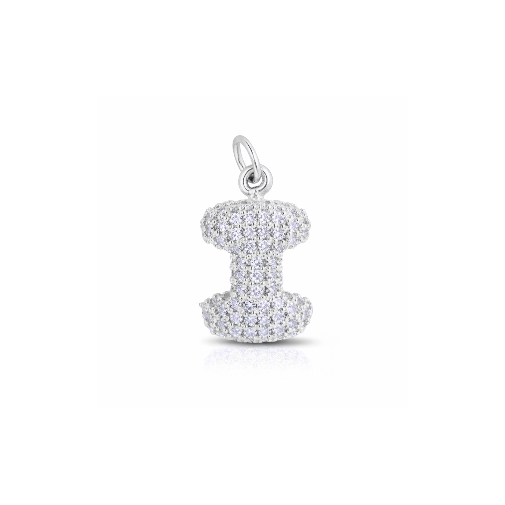 Balloon Letter Charm Glitter