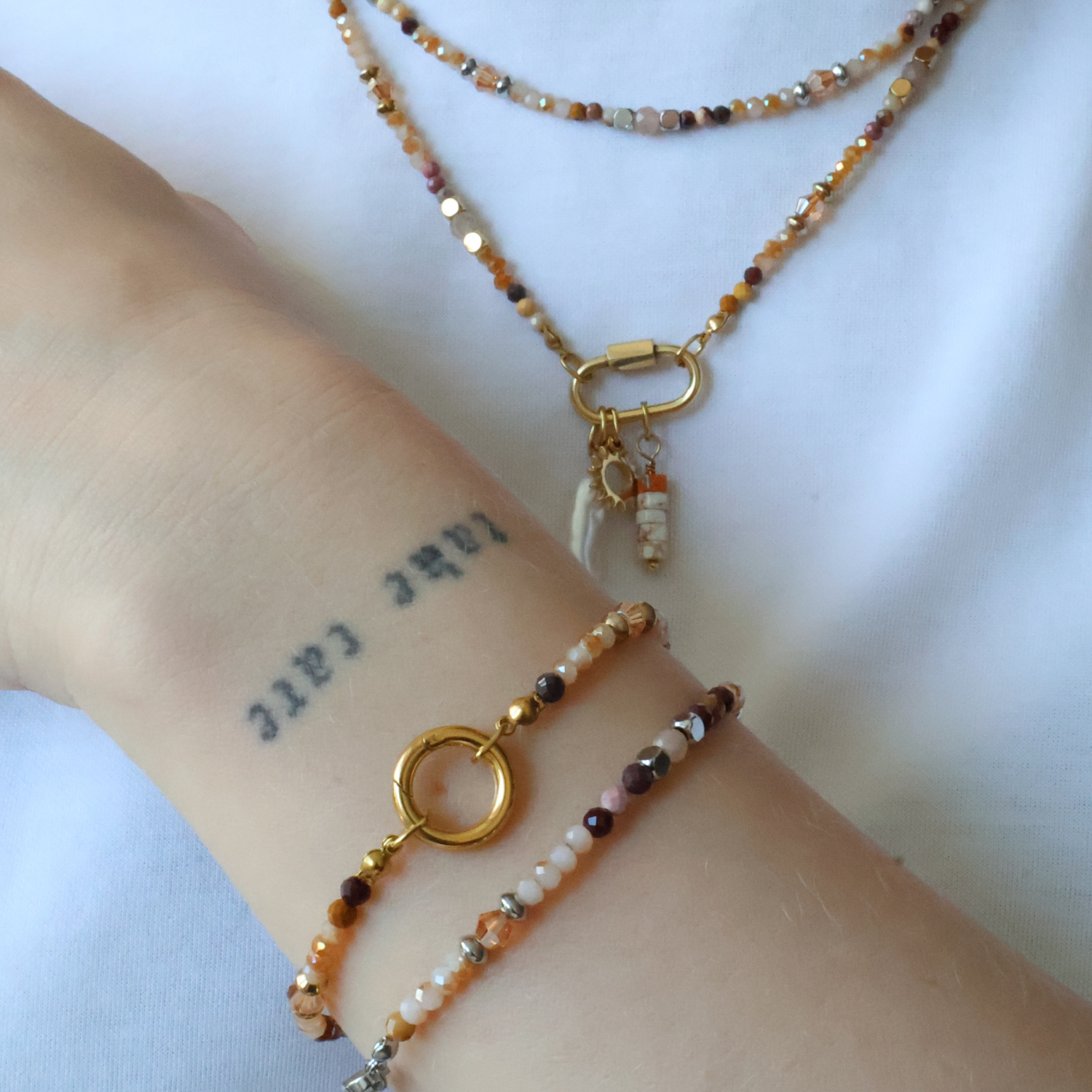 ENDLESS SUMMER | Beads Armband Shining