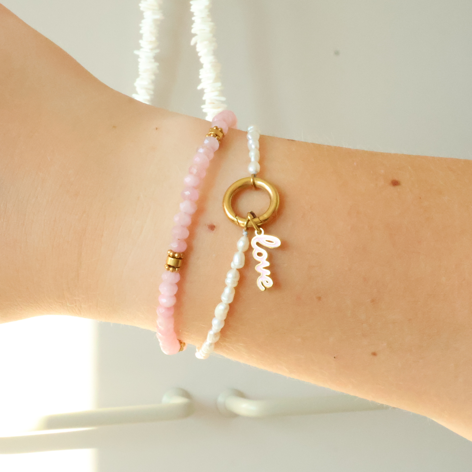 ENDLESS SUMMER | Beads Armband Summer Blush