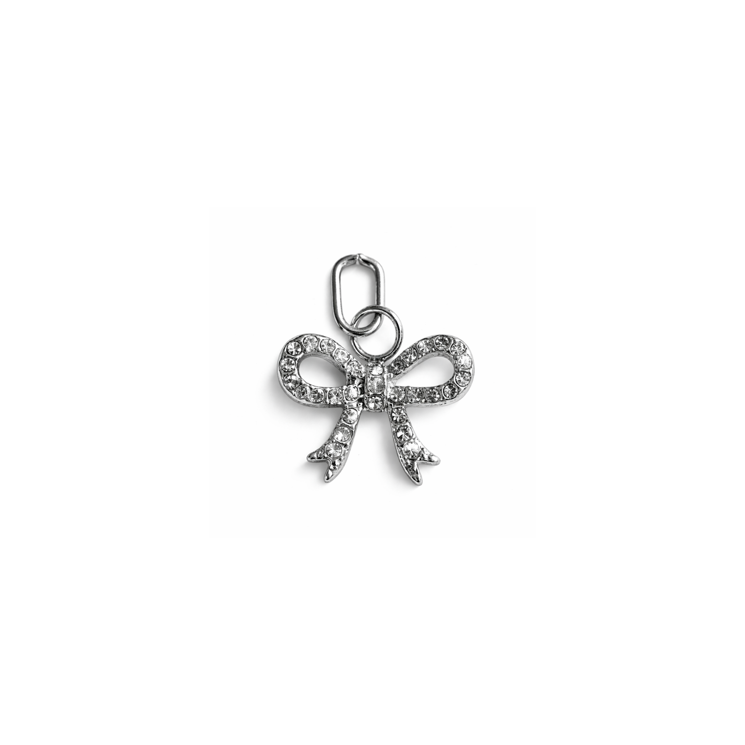 Glitter Bow Charm
