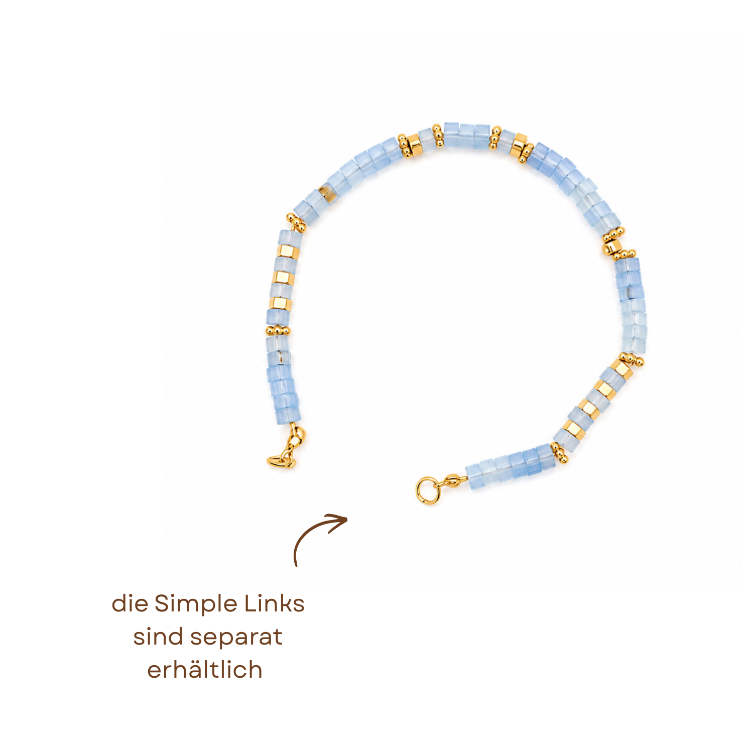 ENDLESS SUMMER | Beads Armband Blue Lagoon