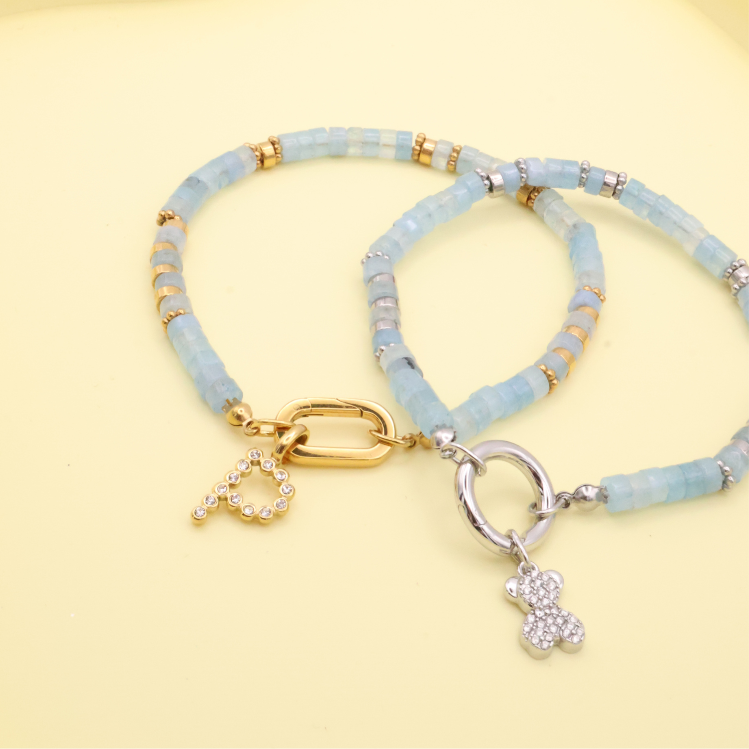 ENDLESS SUMMER | Beads Armband Blue Lagoon