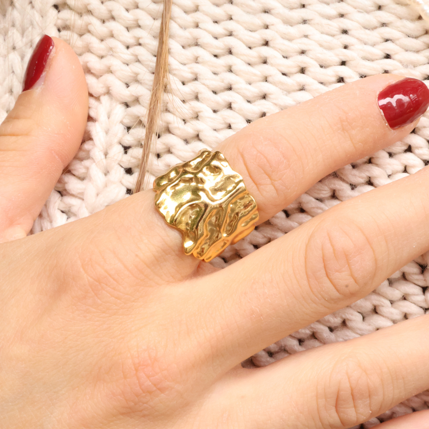 Waterfall Ring | Größenverstellbar