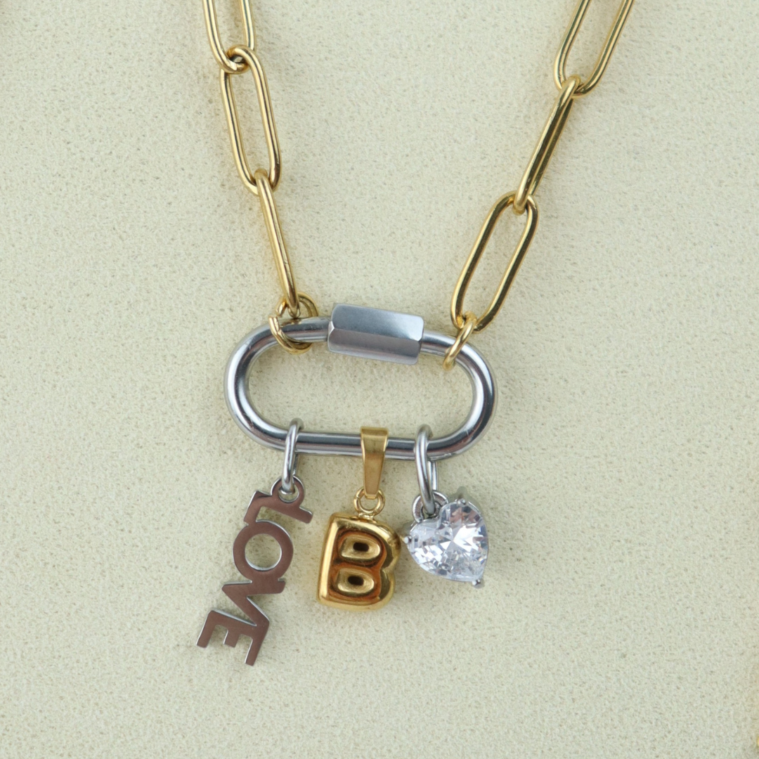 Letter Charm Bubbly
