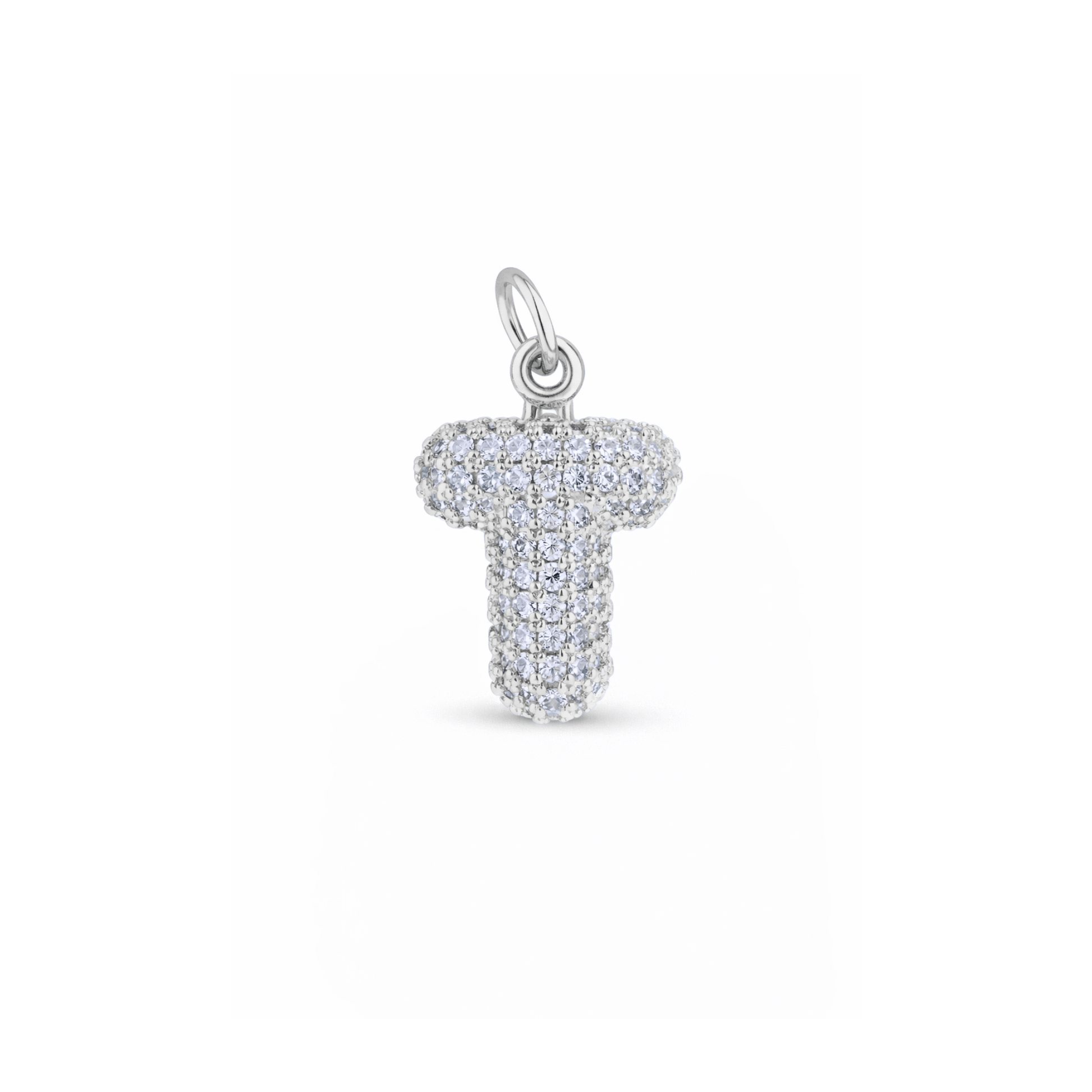 Balloon Letter Charm Glitter