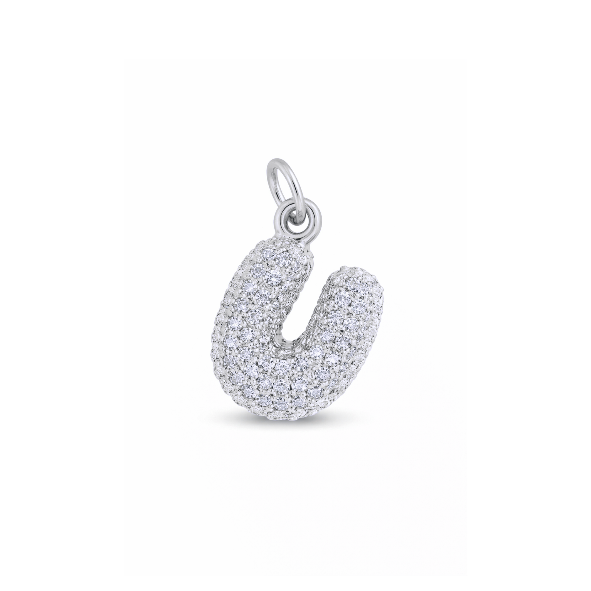 Balloon Letter Charm Glitter