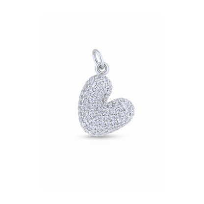 Balloon Letter Charm Glitter