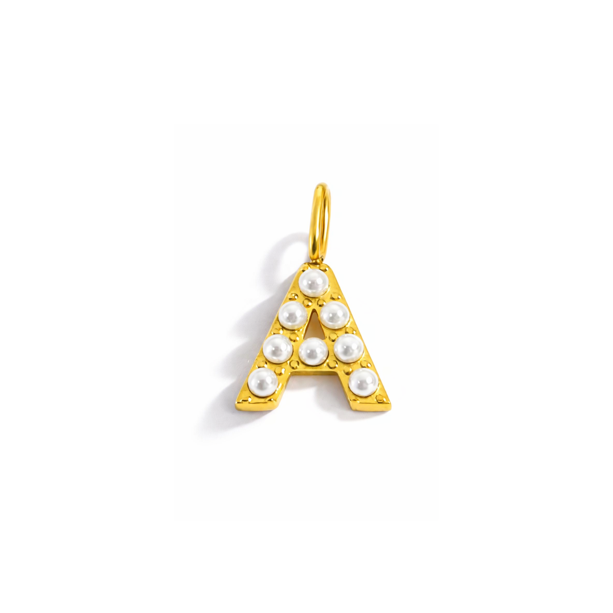 Pearly Letter Charms