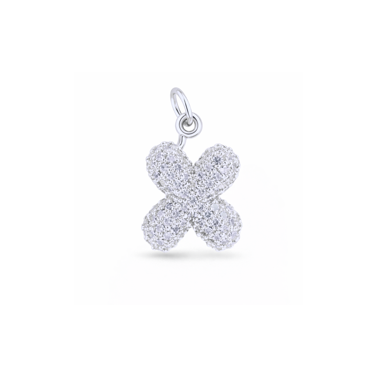 Balloon Letter Charm Glitter