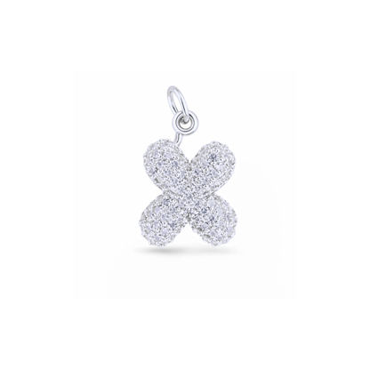 Balloon Letter Charm Glitter