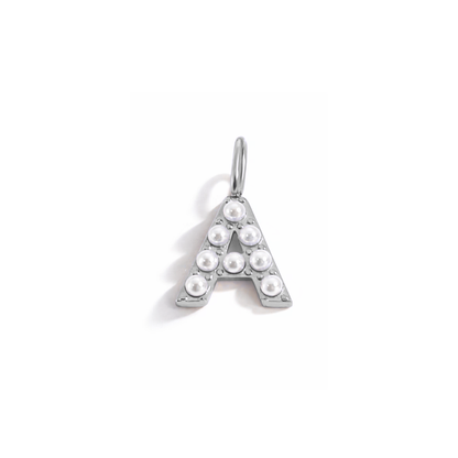 Pearly Letter Charms