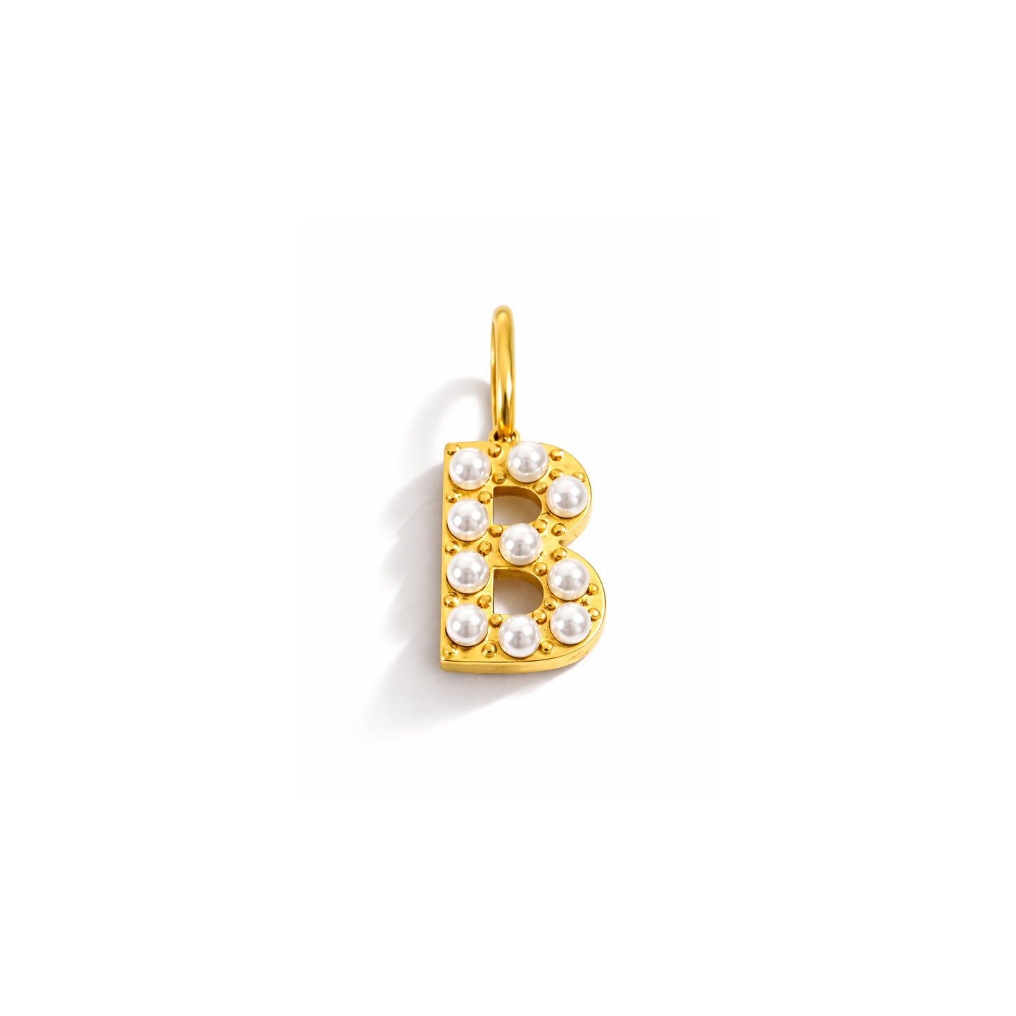 Pearly Letter Charms