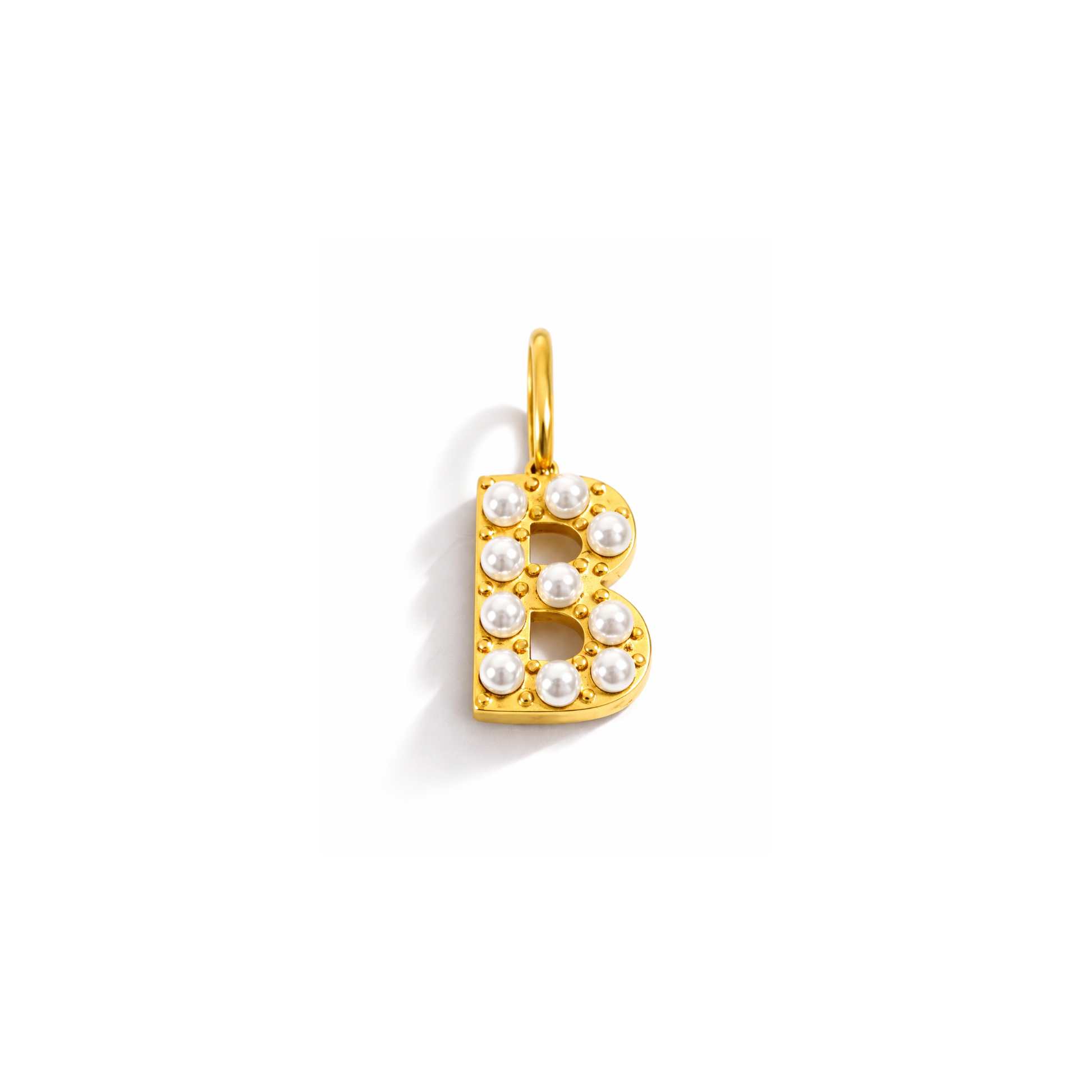 Pearly Letter Charms
