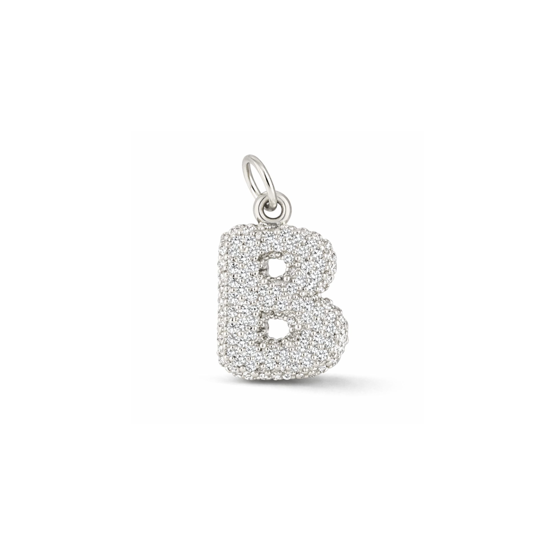 Balloon Letter Charm Glitter