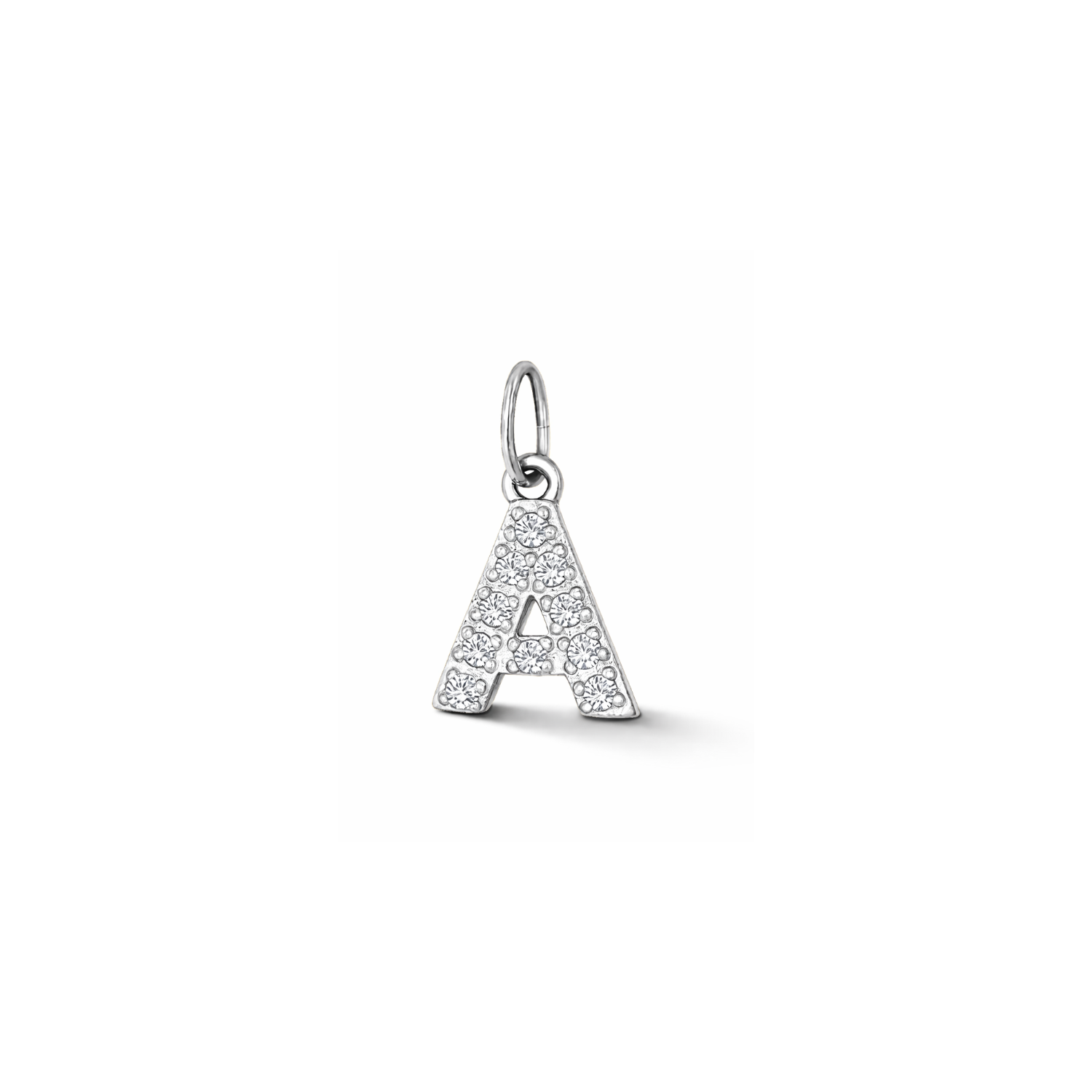 Glitter Letter Charm