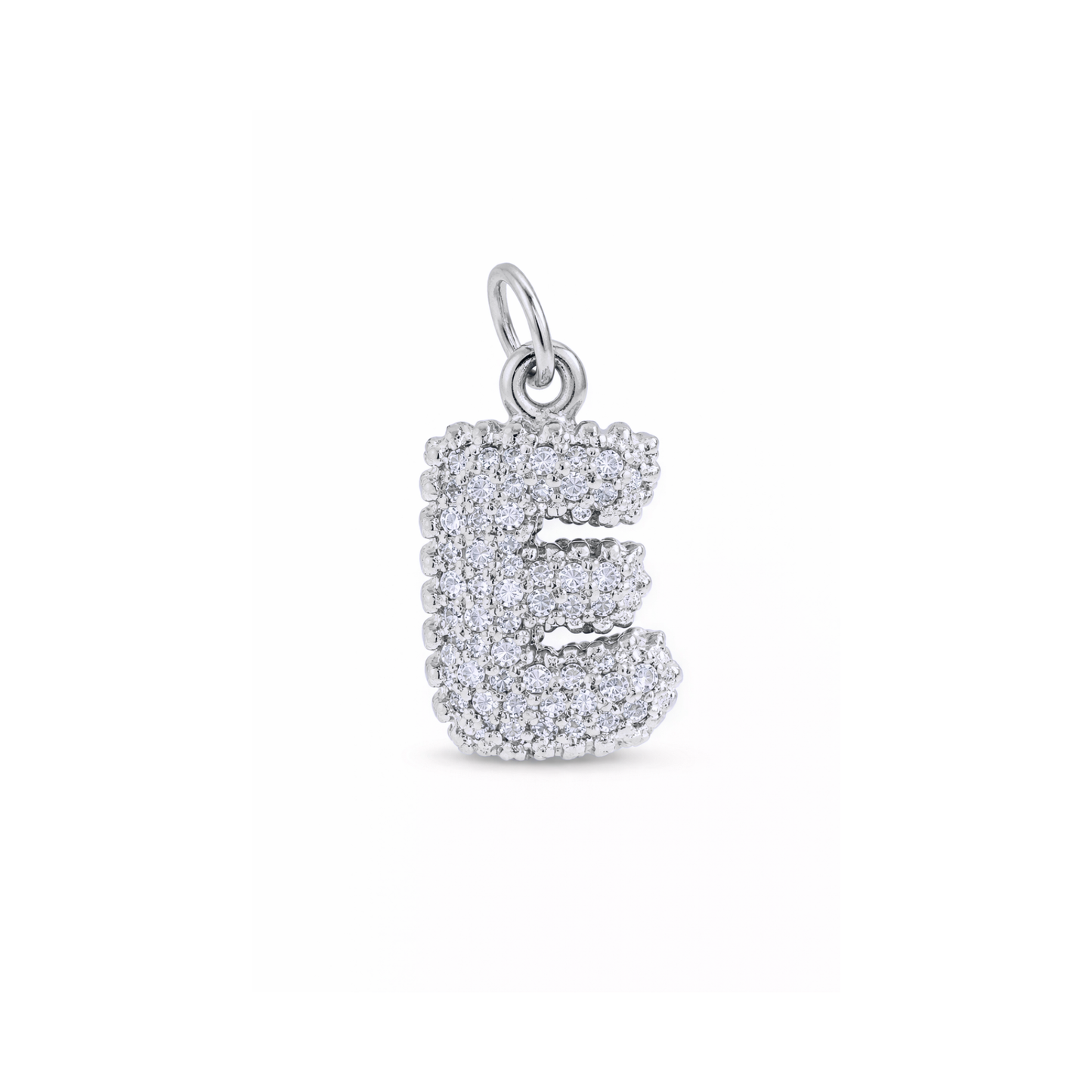 Balloon Letter Charm Glitter